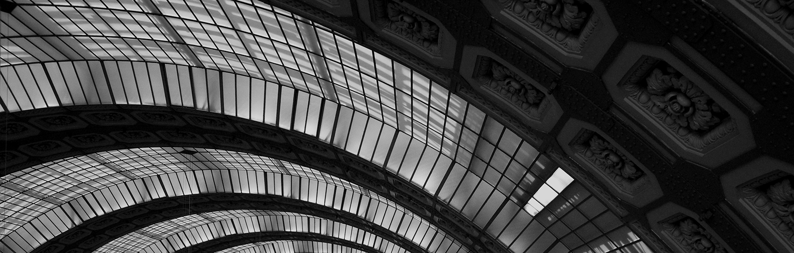 ceiling of the Orsay Museum in Paris